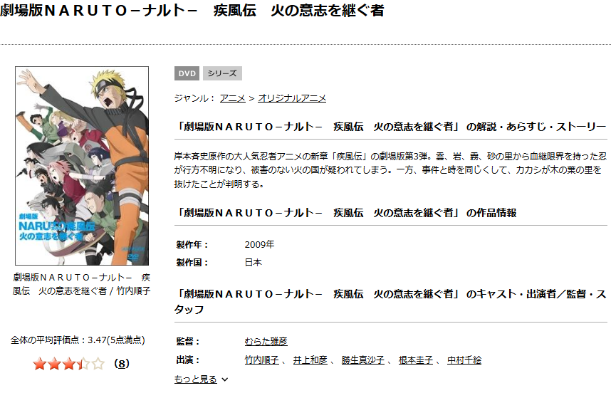 劇場版 Naruto ナルト 疾風伝 火の意志を継ぐ者の動画を無料でフル視聴できる動画サイトまとめ アニメ動画大陸 アニメ動画 無料視聴まとめサイト 劇場版 Naruto ナルト 疾風伝 火の意志を継ぐ者の動画を無料でフル視聴できる動画サイトまとめ アニメ動画大陸 アニメ動画 無料視聴まとめサイト
