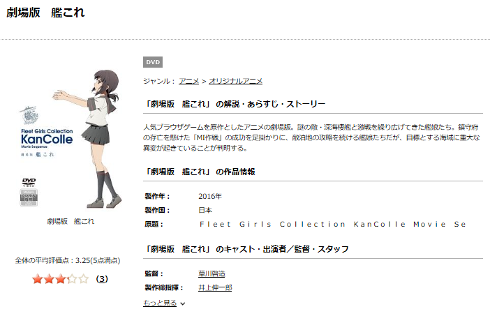 劇場版 艦これの動画を無料でフル視聴できる動画サイトまとめ アニメ動画大陸 アニメ動画無料視聴まとめサイト