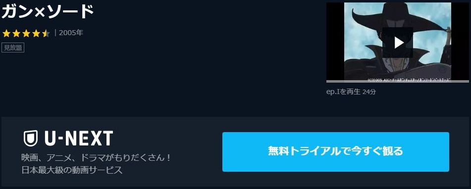 ガン ソードの動画を無料で全話視聴できる動画サイトまとめ アニメ動画大陸 アニメ動画無料視聴まとめサイト