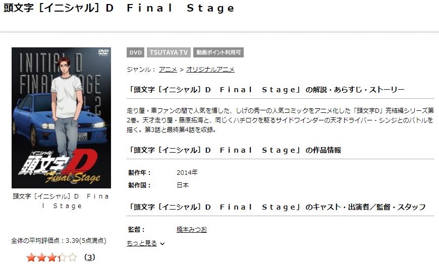 頭文字 イニシャル D Final Stageの動画を無料で全話視聴できる動画サイトまとめ アニメ動画大陸 アニメ動画無料視聴まとめサイト 頭文字 イニシャル D Final Stageの動画を無料で全話視聴できる動画サイトまとめ アニメ動画大陸 アニメ動画無料視聴まとめサイト