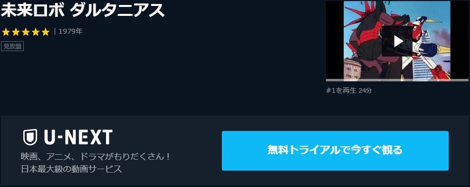 未来ロボ ダルタニアスの動画を無料で全話視聴できる動画サイトまとめ アニメ動画大陸 アニメ動画無料視聴まとめサイト
